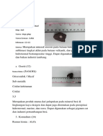 Deskripsi Mineral Masih Draft