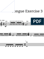 Tongue Exercises Method For Trumpet N.3