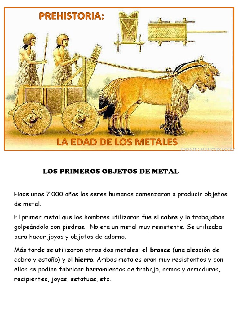 Edad de Los Metales Resumen