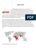 Bharti Airtel: Bharti Airtel Limited Is An Indian Global Telecommunications Services