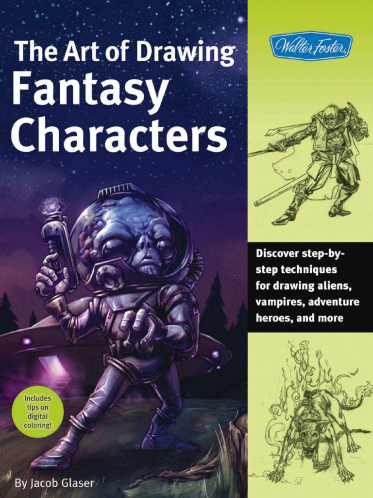 The Art of Drawing Fantasy Characters PDF Leisure Sports