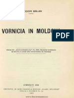 Vornicia În Moldova - Teodor Balan PDF