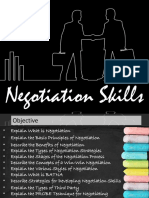 Negotiation Skills Basics