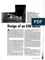 ESR Capacitor Meter Project PDF