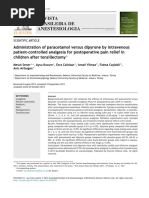 Anestesi Pct vs Dipyrone