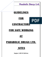 Contractor Safety Guidelines - Bilingual