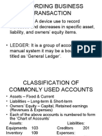 Recording Business Transaction