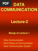 Data Communication - cs601 Power Point Slides Lecture 02