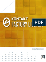Kontakt Factory Library Manual English 