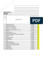 Requerimiento de Materiales