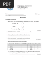 Peperiksaan Geografi Penggal 1 tingkatan2 kssm 2018