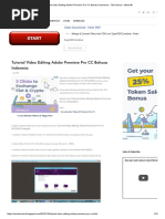 Tutorial Video Editing Adobe Premiere Pro CC Bahasa Indonesia - Film School - Minda ®