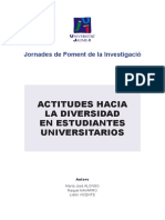 Actitudes Hacia La Diversidad PDF