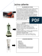 Equipo Industrial Cocina Caliente