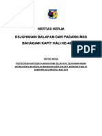 Kertas Kerja Olahraga 2018