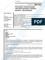 NBR 6021-2003 - Publicação Periódica Científica Impressa - Documento Extra