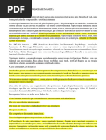 Os Princípios Da Psicologia Humanista