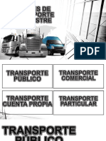 Clases de Transporte Terrestre.