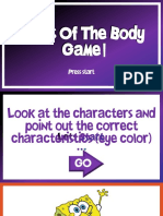 Parts of the Body Game