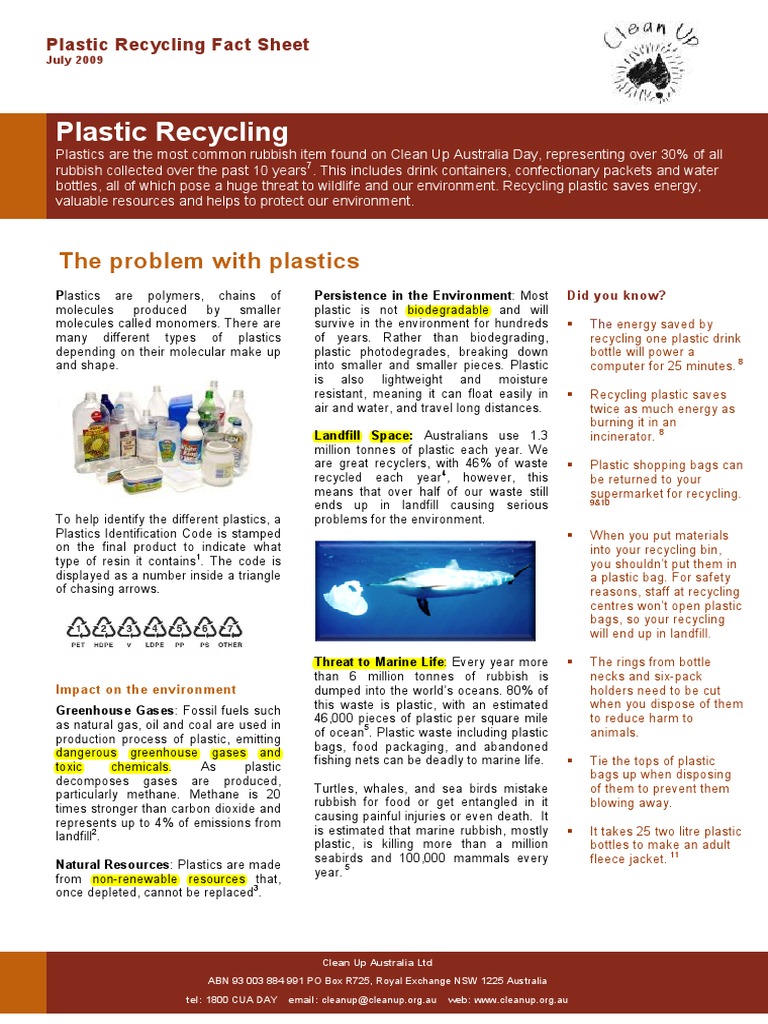 PLASTIC WASTE FACTSHEET visual data 8