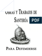 29224749 Obras y Trabajos de Santeria Para Defenderse