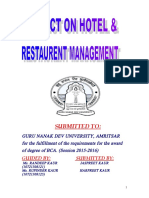Restaurant Management System in Visual Basic