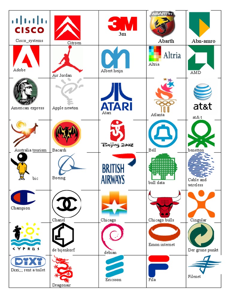 Company Logo | PDF | Business | Companies, image size:768x1024