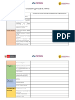 Caracterizaci+ N y Priorizaci+ N de Problemas Durante La Visita A La IE