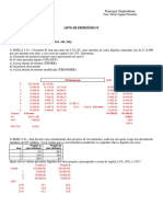 Finanças: Projetos de investimento