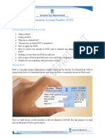 1.permanent Account Number (Pan)