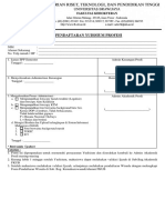 Form Pendaftaran Yudisium Profesi PDF