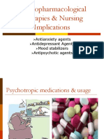 4 Psychopharmacological Therapies & Nursing Implications