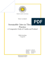 Sustainable Cities in Theory and Practice: A Comparative Study of Curitiba and Portland