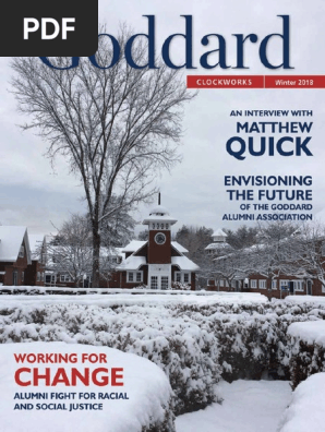 Goddard College Winter 2018 Clockworks