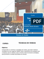 Curso Tecnicas de Vendas