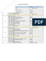 Contoh Jadwal Rundown PDF