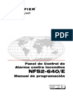 Manual de Programacion Panel Notifier NFS 2-640-E PDF