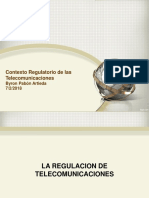 Contexto Regulatorio de Las Telecomunicaciones PDF