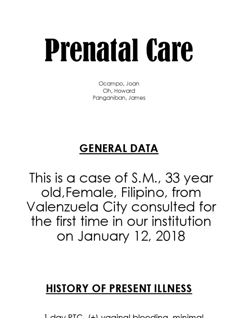 Prenatal Care | PDF | Preterm Birth | Pregnancy