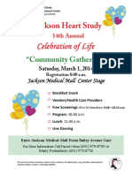 Celebration of Life Flyer PDF