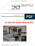 Souce Vide-Circulador Calentador Casero de Inmersion