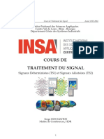 Cours Traitement Du Signal