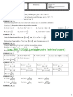 Exercices Primitives Corrigés