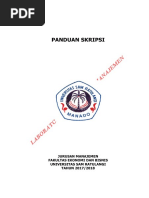 Download Panduan Penulisan SKRIPSI Jurusan Manajemen FEB Unsrat 2018 by Lisa Lovihan SN372569467 doc pdf