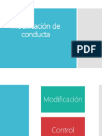 Modificación Conducta 2018