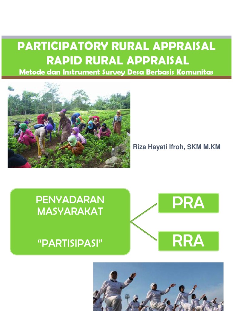 Metode RRA dan PRA dalam Penelitian Desa | PDF