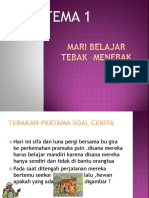 Mari Belajar Tebak –Menebak