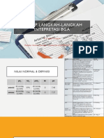 Protap Langkah-langkah Intepretasi Bga