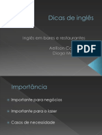 Ingles em Bares e Restaurantes PDF