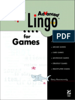 078972331X Advanced Lingo for Games